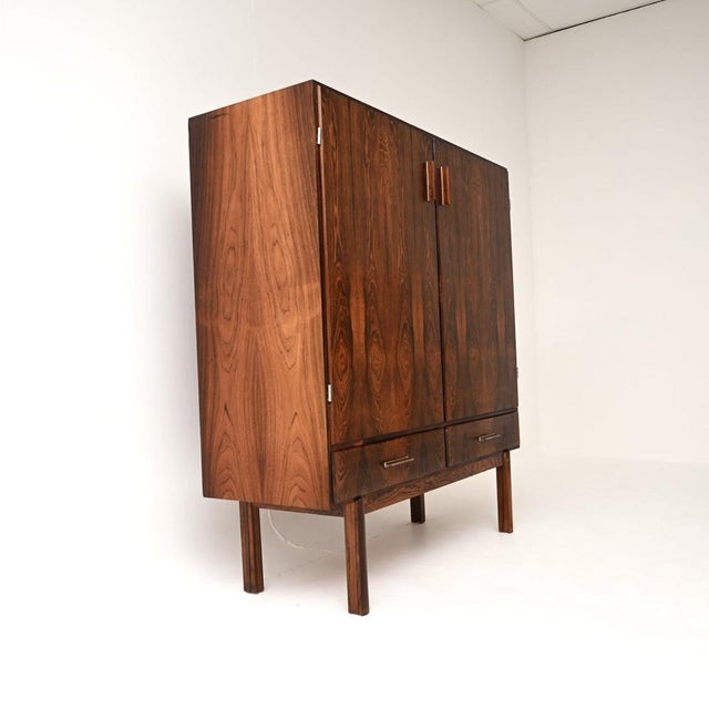 1960s Vintage Danish Drinks Cabinet by Axel Christensen, 1960s For Sale - Image 5 of 11