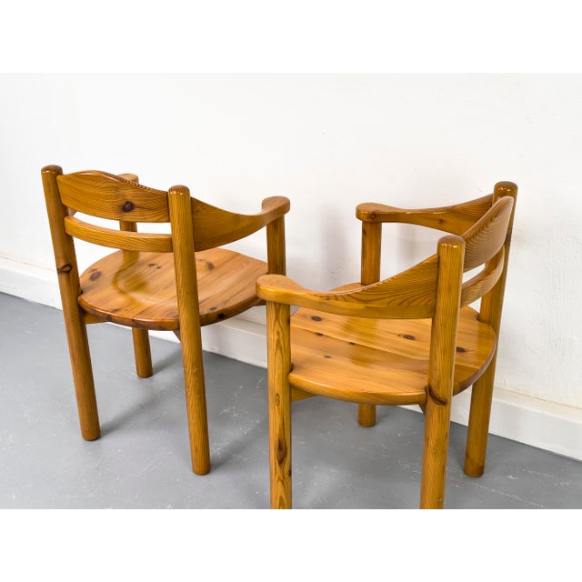 Pine Dining Chairs in the style of Rainer Daumiller, 1970s, Set of 6 For Sale - Image 11 of 18