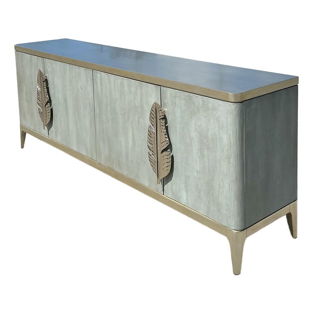Vintage Caracole Leaf Credenza For Sale