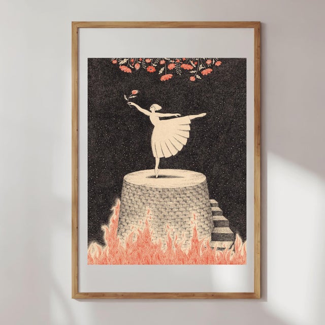 Limited edition giclée artist print on fine art paper, using archival grade ink. Printed in UK. Unframed. Sugimoto Sanae...