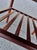 Mid Century Danish Modern Side Table With Slatted Shelf For Sale - Image 10 of 12
