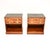 A smart and extremely well made pair of antique yew wood military campaign bedside cabinets / side tables. They were made...
