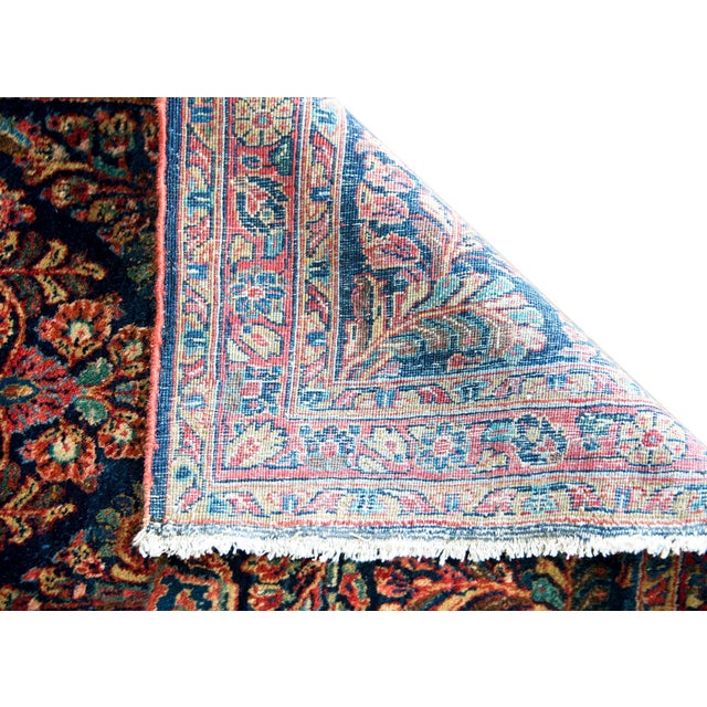 Persian Early 20th Century Persian Sarouk Rug For Sale - Image 3 of 14