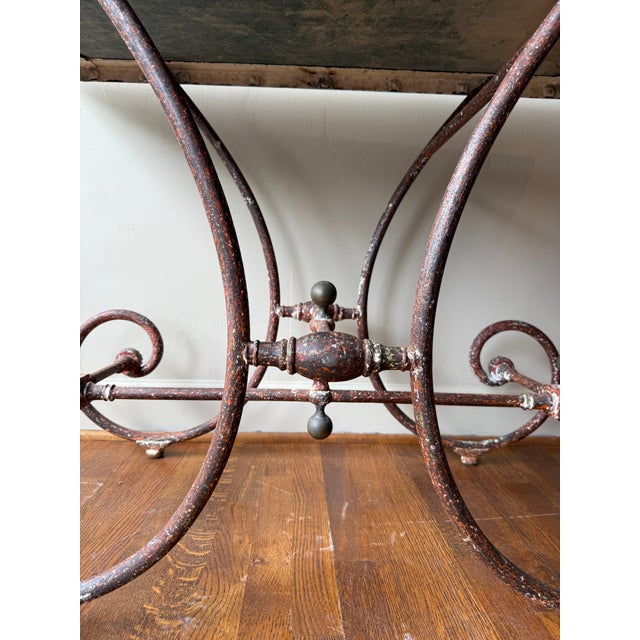 Metal 18th Century French Butcher Table For Sale - Image 7 of 8
