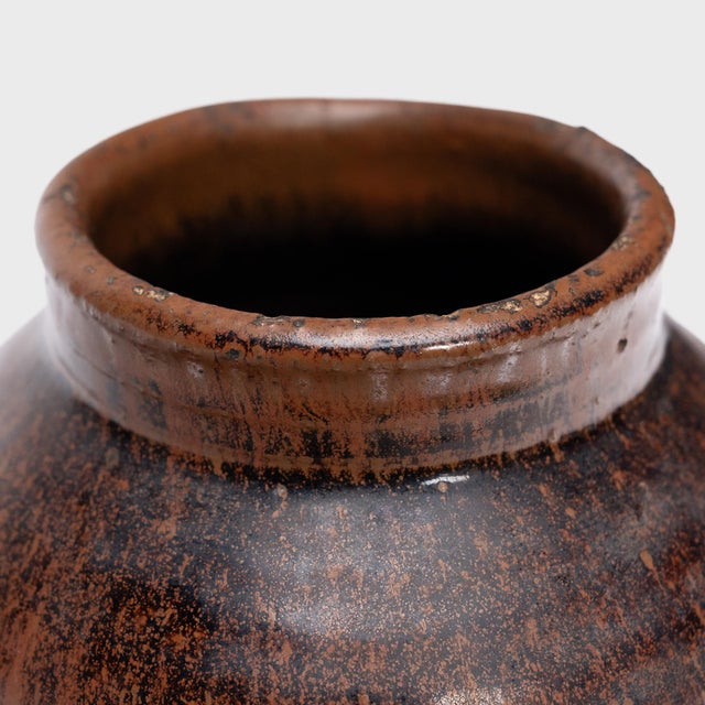Chinese Drip Glaze Kitchen Jar, C. 1900 For Sale - Image 4 of 6