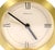 Tiffany and Co. Tiffany & Co. Gilt Bronze and Marble Desk Clock, Circa 1960 For Sale - Image 4 of 9