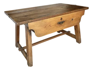 19th Century French Pine Side Table