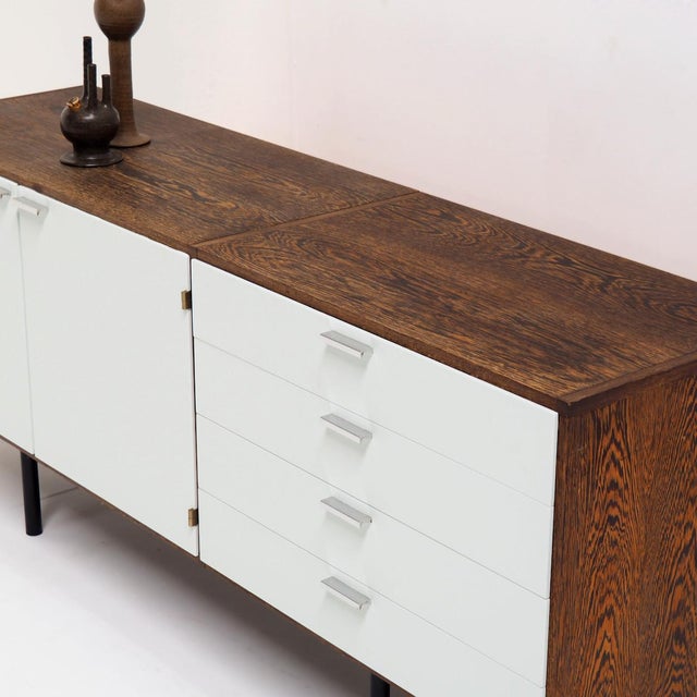 Sideboar in Wengé Woodd by Cees Braakman for Pastoe, 1960s For Sale - Image 6 of 10