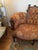 Ornate Antique Victorian - Style Carved Wood Sette and Two Matching Chairs For Sale - Image 12 of 16