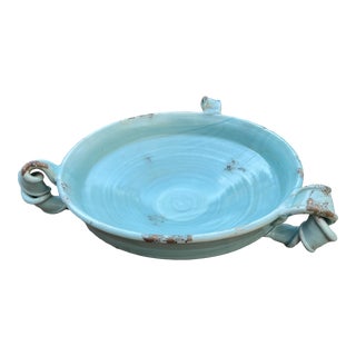 Large Vintage Fortunata Decorative Bowl From Tuscany For Sale