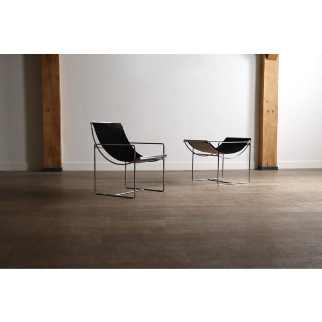 Filo Lounge Chairs Model 203 by Odile Mir for Prisunic, France 1971, Set of 2 For Sale - Image 13 of 18