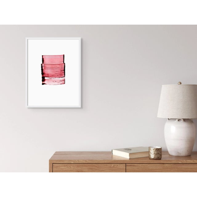 Acrylic on Hahnemühle paper Edition: Unique, Unframed. Emma Godebska is a French abstract artist living in Nimes, France....