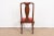 Brown Henkel Harris Queen Anne Solid Mahogany Dining Chairs, Set of Eight For Sale - Image 8 of 12