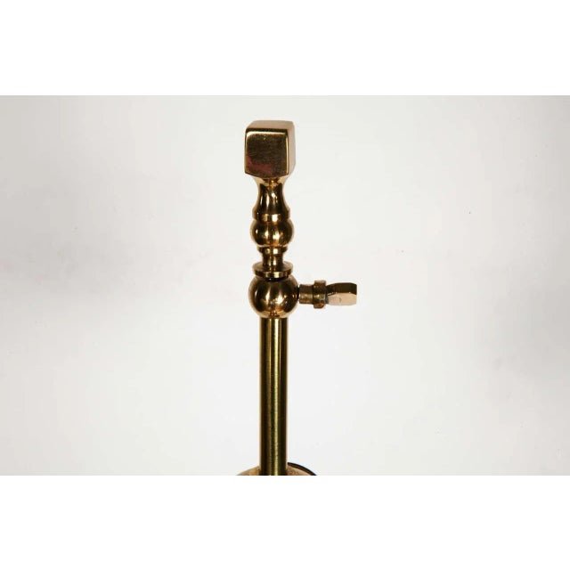 1970s Vintage Sculptural Bronze Table Lamp Base by Willy Daro For Sale - Image 5 of 13