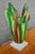 Multicolored Draped Table Lamp, 1980s For Sale - Image 13 of 13
