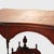 Antique Folk Art Carved Mixed Wood Parquetry & Inlaid Lamp Table C1920 For Sale - Image 14 of 14