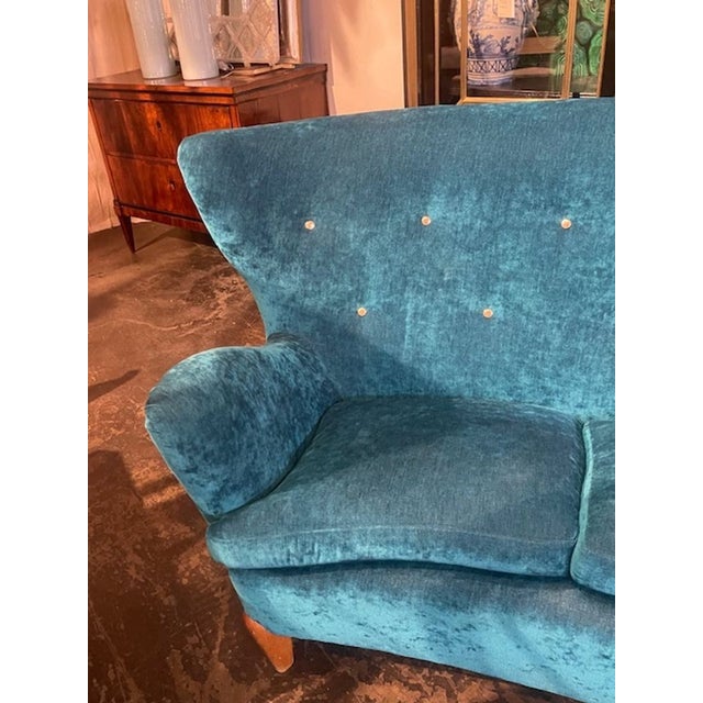 The MCM Italian Sofa, Manner of Zanuso, is a stylish and comfortable piece of furniture inspired by the renowned designer...