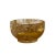 Mud Marks UnderGround Treasure Crystal Glass Bowl With Gold Paint For Sale In San Francisco - Image 6 of 6