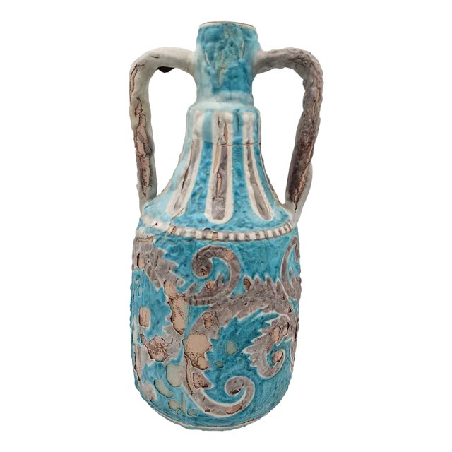 Ceramic Vase by CAS Vietri, 1950s For Sale