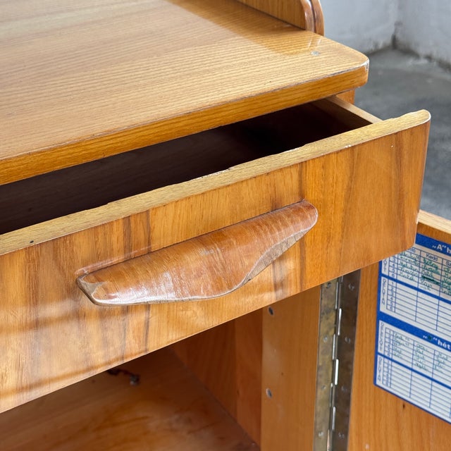 Beige Sideboard by František Jirák for Tatra Nábytok, 1960 For Sale - Image 8 of 13