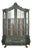 19th Century Dutch Painted Oak Vitrine, 1880s For Sale