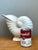 Vintage White Nautilus Form Ceramic Vase For Sale - Image 15 of 16