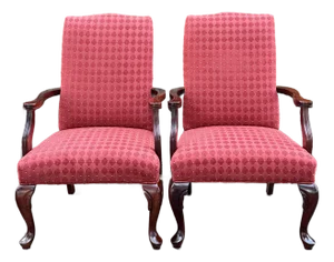 Fairfield Furniture Upholstered Armchairs - A Pair