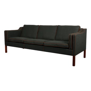 Model 2213 Three-Seat Sofa by Børge Mogensen for Fredericia For Sale
