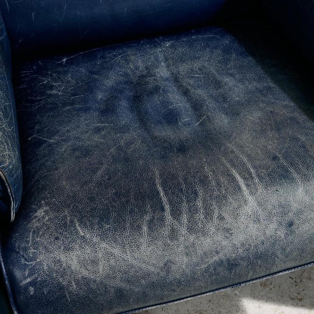 Vintage Leather Lounge Chair from de Sede, 1980s For Sale - Image 6 of 7