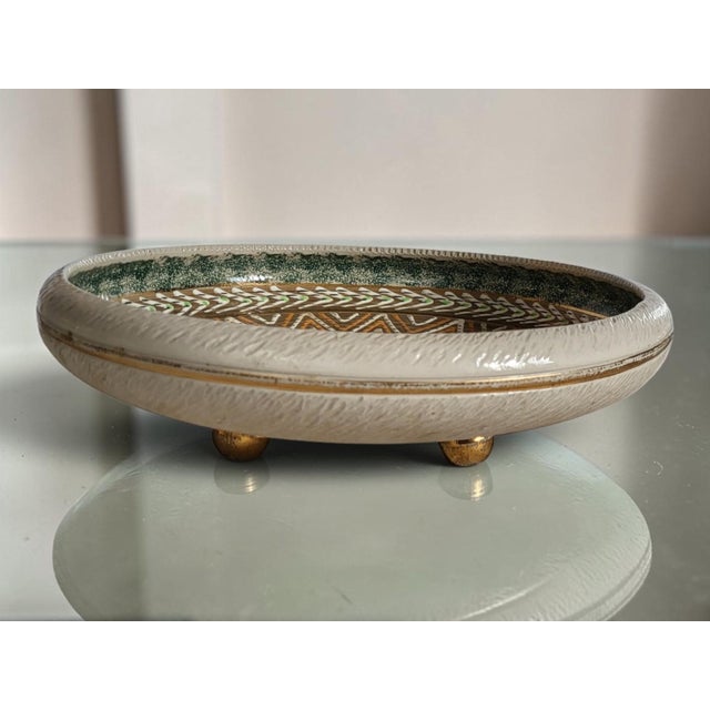 Ceramic Bowl — Jacques Breugnot, Bonny-sur-Loire Factory A beautiful ceramic bowl signed by Jacques Breugnot, a ceramist...