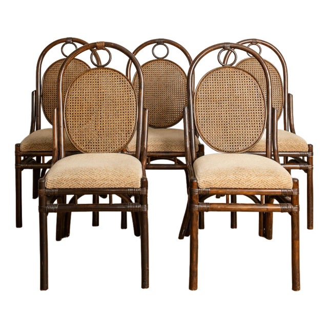 Late 20th Century Vintage Dining Chairs- Set of 5 For Sale