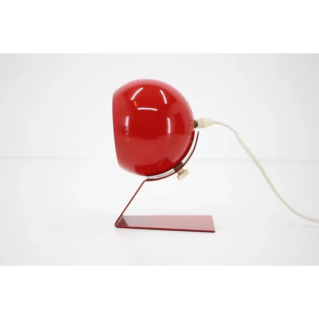 Red Adjustable Table Lamp, Germany, 1960s For Sale - Image 14 of 18