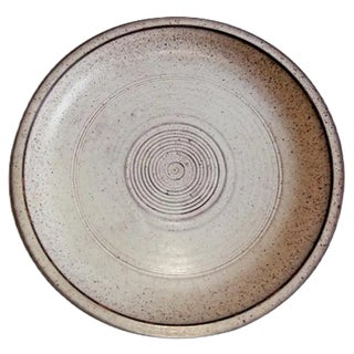 Mid-Century Italian Ceramic Plate from Tasca For Sale