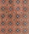 Antique Circa 1900 Orange Chinese Hand Knotted Rug 4ft 4in X 6ft 9in For Sale - Image 9 of 9