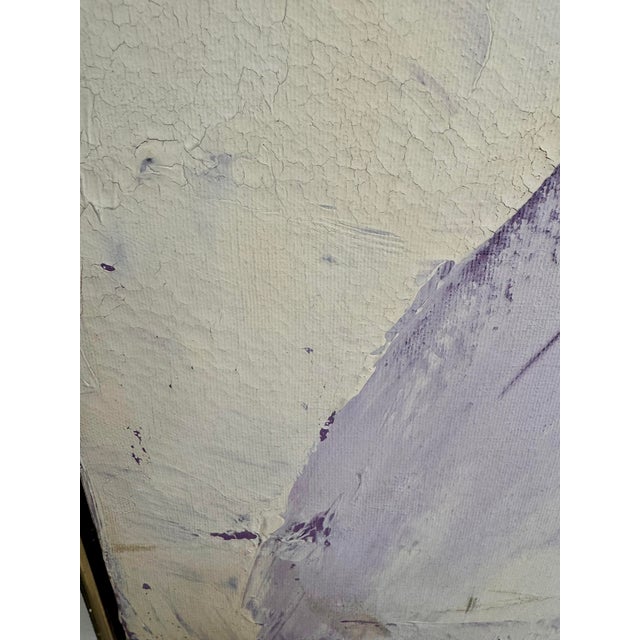1980s Juan Sánchez Signed Abstract Expressionist Painting For Sale - Image 11 of 11
