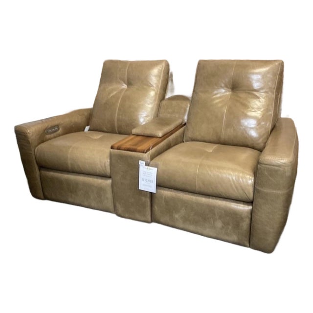 Taos Loveseat Attributed to American Leather For Sale