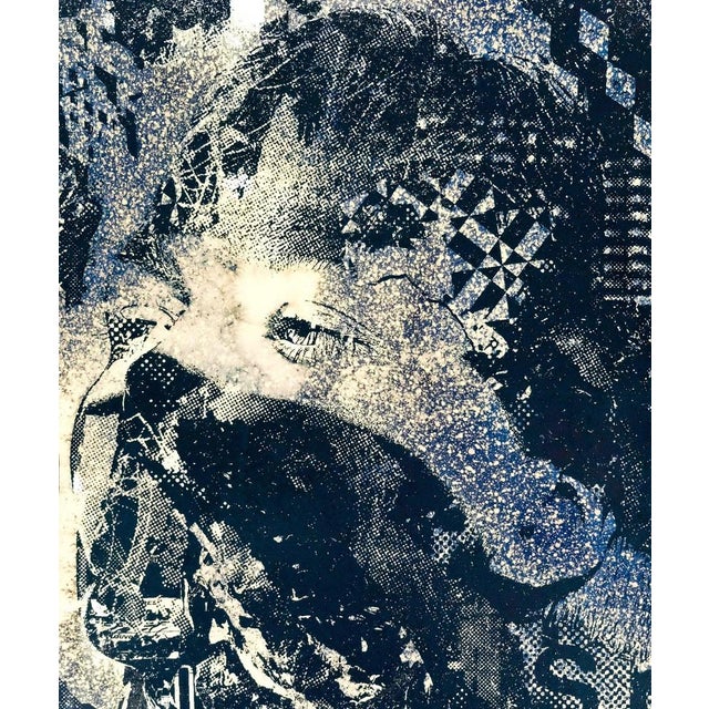 VHILS (Alexandre Farto, known as, 1987) Glance, 2021 Original color silkscreen print Signed in pencil Limited edition of...