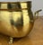 Vintage Style Brass Jardiniere with Handles For Sale - Image 10 of 18