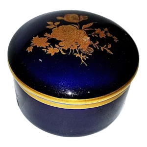 1950s Limoges Porcelain Trinket Box