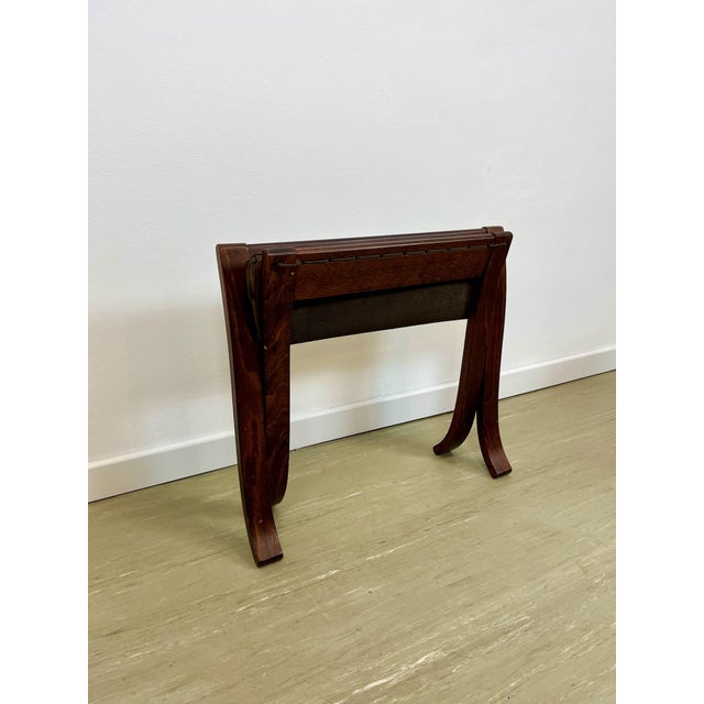 Set of Leather Falcon Sling Chair and Ottoman by Sigurd Ressell for Vatne Møbler, 1970s For Sale - Image 9 of 10