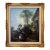 Antique 19 Century Pastoral Genre Original Oil Canvas Painting European School For Sale