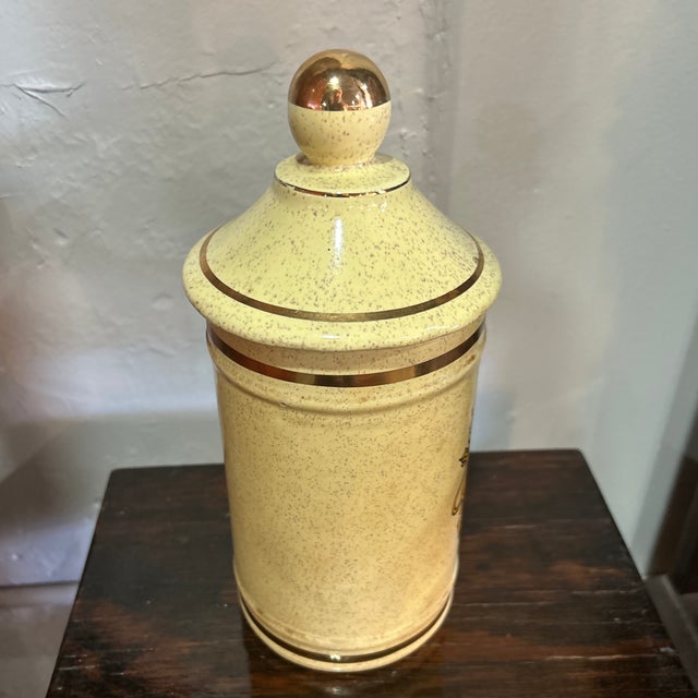 Vintage Pharmacy Jar For Sale - Image 4 of 5