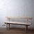 Wood A Bleached Pine Bench, Northern Europe, 19th Century For Sale - Image 7 of 10