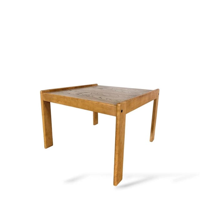 Wood Danish Coffee Table in Beech and Oak, 1960s For Sale - Image 7 of 9