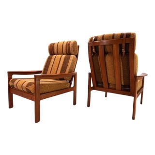 Set of Comfort Teak Chairs by Arne Wahl Iversen, 1960 For Sale
