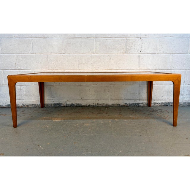 Mid 20th Century Mid 20th Century Rectangular Smoked Glass Coffee Table For Sale - Image 5 of 13