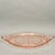 “Vintage Pink Depression Glass Handled Cake Plate in Jeanette Glass “Doric” Pattern” For Sale - Image 4 of 10