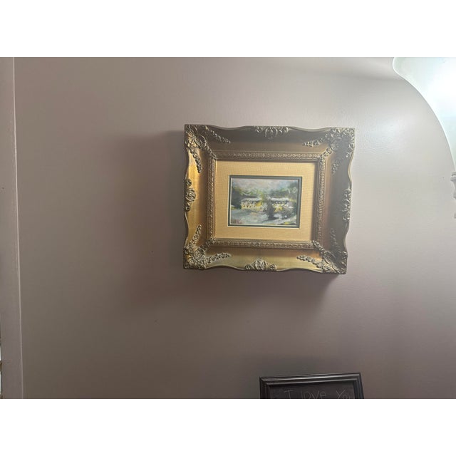 Impressionist 1990s John Polka Original Oil Painting For Sale - Image 3 of 3