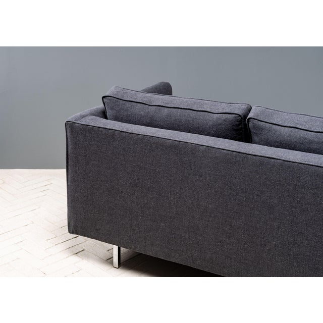 Knoll Style Tuxedo Sofa For Sale - Image 11 of 13