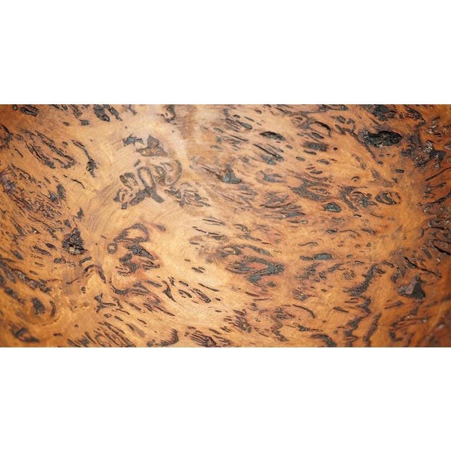 Large Burred Eucalyptus Bowl from B Moss For Sale - Image 10 of 15